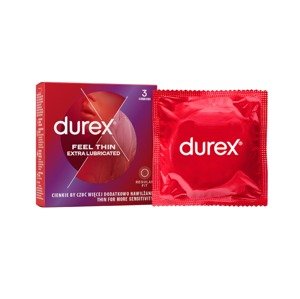 Durex Feel Intimate krabička SK distribúcia 3 ks