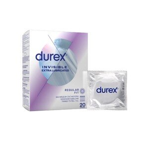 Durex Sensual (Invisible) Extra Lubricated krabička SK distribúcia 20 ks