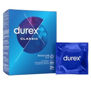 Durex Classic krabička SK distribúcia 24 ks