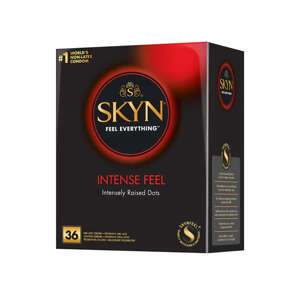 Mates SKYN Intense Feel krabička 36 ks
