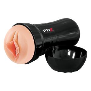Wet Pussies Super Luscious Lips - realistická umelá vagína (prírodná)