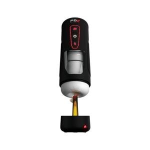 PDX Elite Milk Me Hotter - Heated Masturbator (Black)