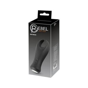Rebel - vibračný stimulačný vibrátor (čierny)