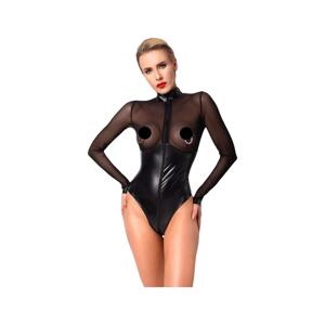 Noir - lesklé priehľadné body (čierne)