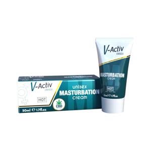 Hot V-Active - stimulačný unisex krém na masturbáciu (50ml)