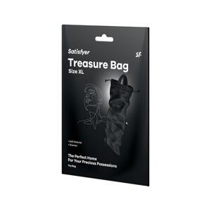 Satisfyer Treasure Bag XL - diskrétna úložná taška - veľká (čierna)