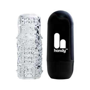 The Handy TrueGrip Gen 2 Sleeve - masturbátor (priehľadný)
