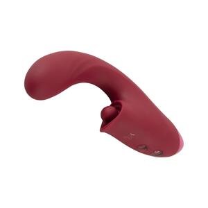 Javida - 3-in-1 Tongue Vibrator (Purple)