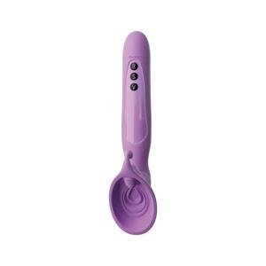 Fantasy For Her - Vibrating Clitoral Suction Toy (Purple)