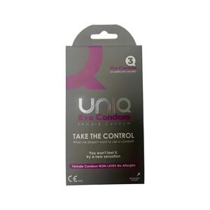 Uniq Eva - latexové bez latexu pre ženy (3ks)