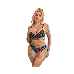 Subblime 952440 - dúhová sieťovaná súprava - S-L