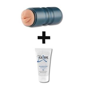 Orálny sex štartovací set - sólo (masturbátor, lubrikant)