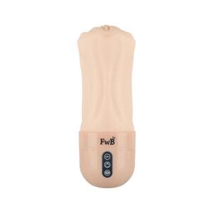 FWB - Lifelike Vibrating Suction Vagina (Natural)