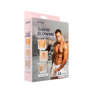 AirDoll David fúkačka - nafukovací muž (prírodný)