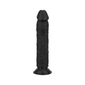 Easytoys - realistický dildo - 17,5 cm (čierny)