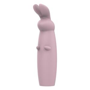 Nude Hazel - akumulátorový králikový klitorisový vibrátor (fialový)