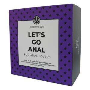 Pleasure Box Let's Go Anal - kompletná análna sada - 7 dielov
