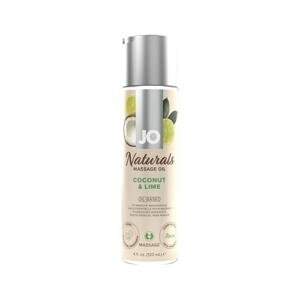 System JO - Masážny olej - Kokos a Limetka (120ml)