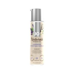 System JO - masážny olej - levanduľa a vanilka (120 ml)