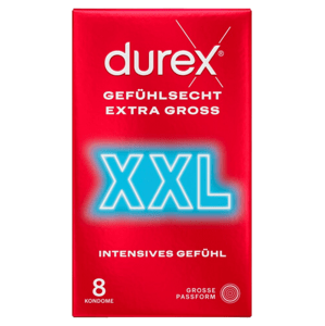 Durex Gefühlsecht Extra Large 8 pack