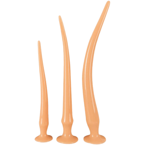 Super Long Butt Plug Set flesh