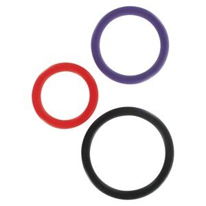 ToyJoy Basics Triple Rings Multicolor 3pcs