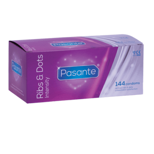Pasante Ribs & Dots Intensity condoms 144pcs