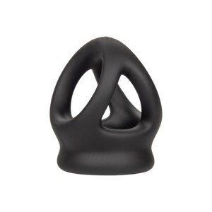CalExotics Alpha Liquid Silicone Dual Cage & Ring