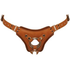 Leather Strap-on Harness, S–M