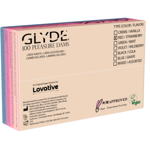 Glyde Dams Strawberry 100´s
