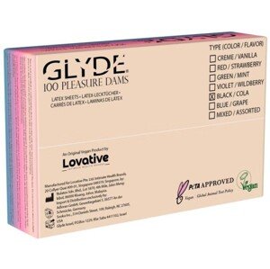 Glyde dams Cola 100 pcs
