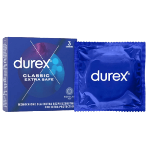 Durex Extra Safe - zosilnené kondómy (3 ks)