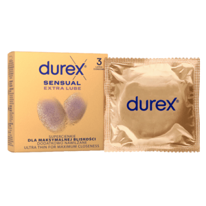 DUREX Sensual Extra Lube 3 pcs