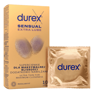 DUREX Sensual Extra Lube 10 pcs