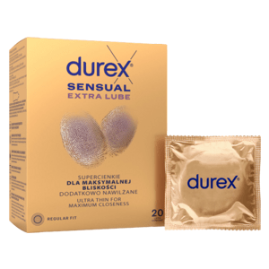 DUREX Sensual Extra Lube 20 pcs