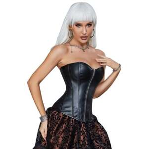 14 Pieces Plastic Bones Wholesale sexy leather corset XXL