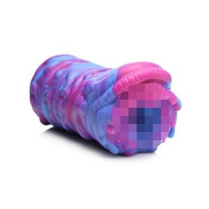 Cyclone - Alien Stroker z tekutého silikonu - Fialová