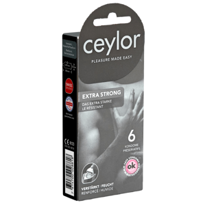 Ceylor Single: Extra Strong, 6 extra strong condoms