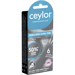 Ceylor Single: Non-Latex, ultra thin 6 pcs