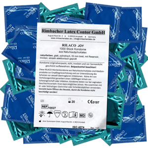 Rilaco Bulk-Pack: Joy, 1000 dry condoms