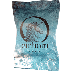 Einhorn Condoms: Bali, 7 condoms in the chips bag