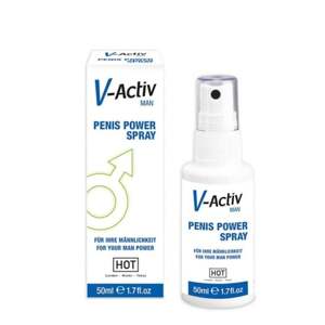 HOT V-Aktiv penis sprej pre mužov 50 ml