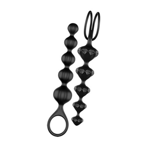 Love Beads - Análne guličky - čierne