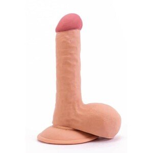 The Ultra Soft Dude - 19,5 cm ultra mäkký dildo