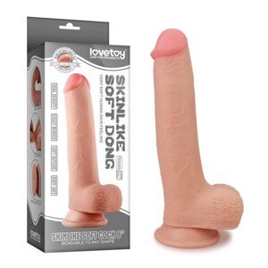 8" Mäkký rozkošný úd Skinlike