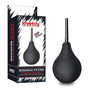 Deluxe čierna sprcha Bondage Fetish