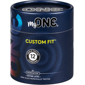 MyOne Single: Custom Fit, size 60J, 12 condoms