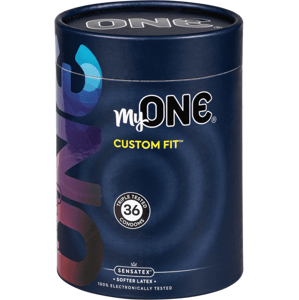 MyOne Maxi-Pack: Custom Fit, size 60L, 36 condoms