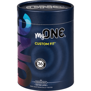 MyOne Maxi-Pack: Custom Fit, size 64G, 36 condoms