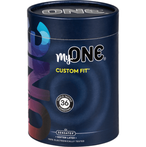 MyOne Maxi-Pack: Custom Fit, size 64L, 36 condoms